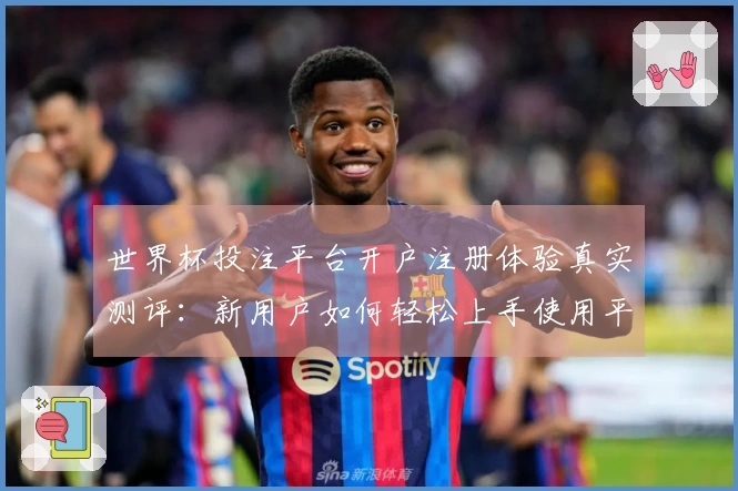 世界杯投注平台开户注册体验真实测评：新用户如何轻松上手使用平台功能